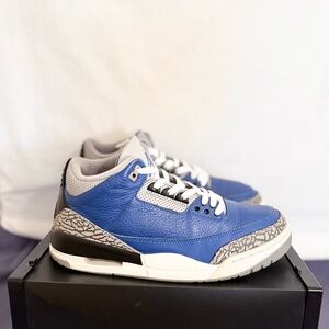 AUTHENTIC Jordan 3 Retro Varsity Royal size 10.5 CT8532-400 2020 PRE-OWNED